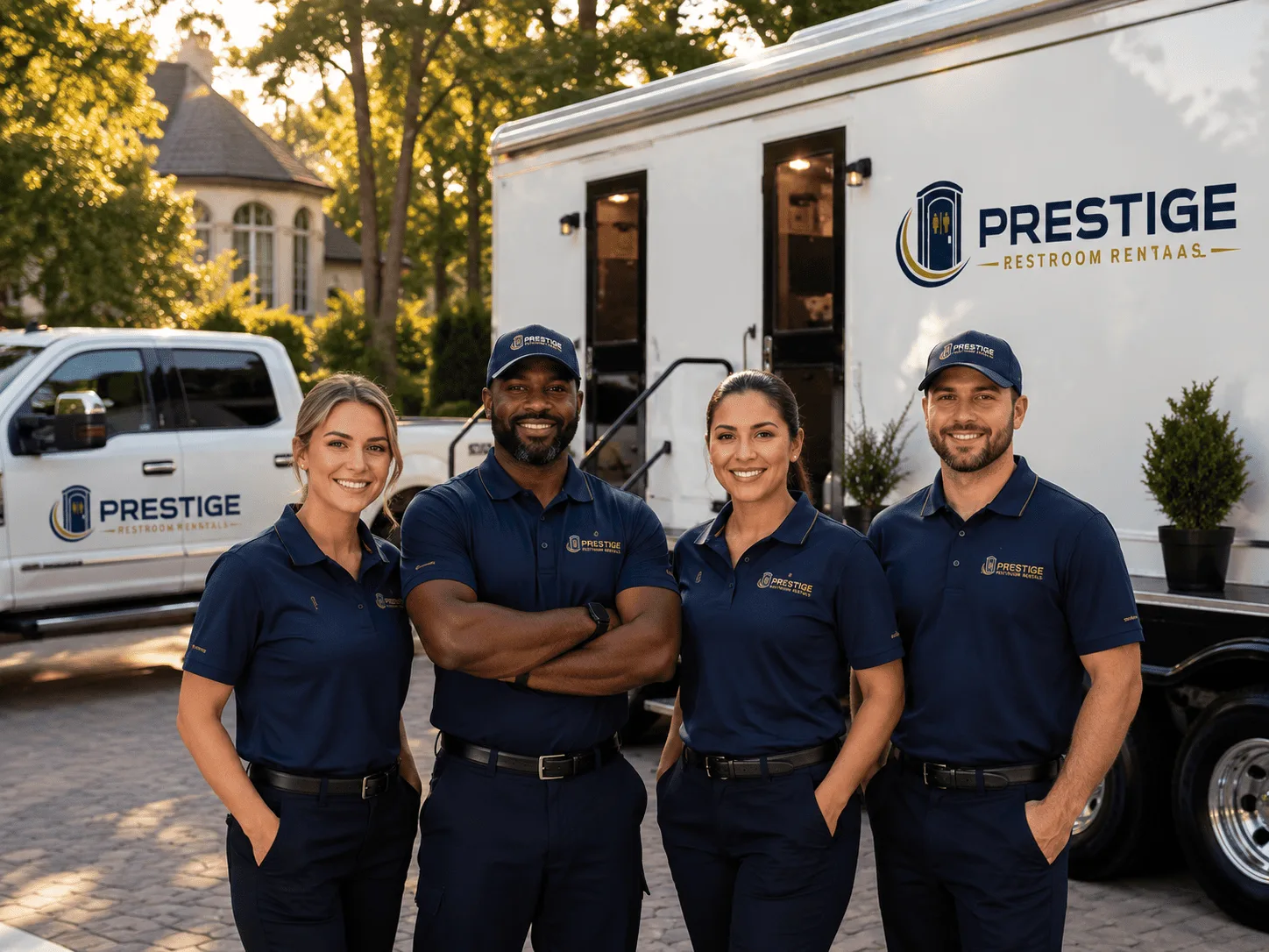 Trusted Luxury Portable Restrooms company in Keeling, VA